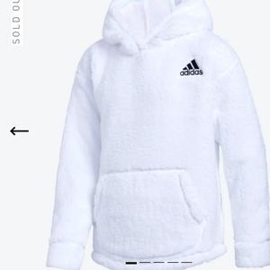 Adidas Girls Sherpa Sweater